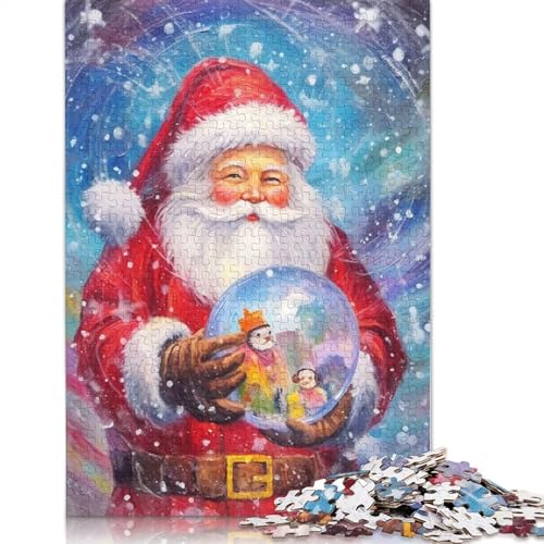 1000-teiliges Krystal Ball-Weihnachtspuzzle für Erwachsene, Puzzle, Lernspiel, Herausforderungsspielzeug, 1000 Stück (75 x 50 cm) von GQmoney