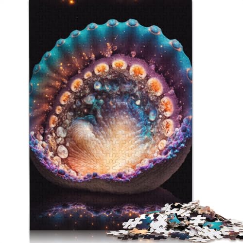 1000-teiliges Puzzle „Galaktische Muschel“, Schwierigkeitsgrad für Erwachsene, Lernspielzeug, Spiele, 1000 Teile (38 x 26 cm) von GQmoney