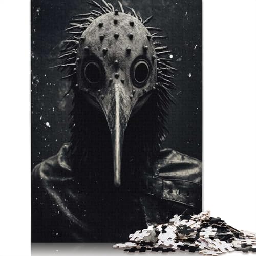 1000-teiliges Puzzle „King of Crows“ für Erwachsene, Puzzles, Lernspielzeug, 1000 Stück (75 x 50 cm) von GQmoney