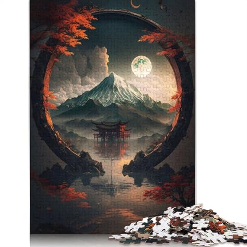1000-teiliges Puzzle „Tor über dem Wasser“, Schwierigkeitsgrad für Erwachsene, Lernspielzeug, Spiele, 1000 Teile (75 x 50 cm) von GQmoney