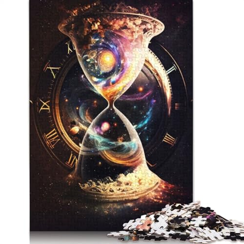 1000-teiliges Puzzle „Universum der Zeit“, Schwierigkeitsgrad: Puzzle, Lernspiel, Spielzeug, 1000 Teile (38 x 26 cm) von GQmoney