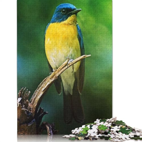 1000-teiliges Puzzle mit Vogelfotografie, Spaß für die ganze Familie, Puzzle für Erwachsene und herausforderndes Spiel, Spiele zum Stressabbau und einzigartige Geschenke, 1000 Teile (38 x 26 cm) von GQmoney