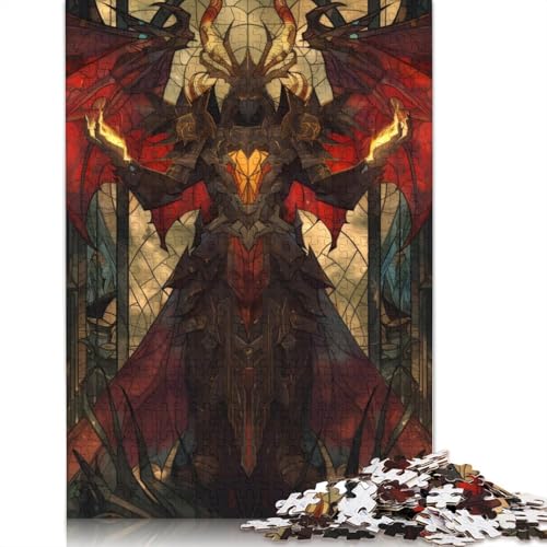1500-teiliges Dämonenprinz-Puzzle für Erwachsene und Teenager, Puzzle für Erwachsene, Lernspiel für Erwachsene, 1500 Teile (85 x 57 cm) von GQmoney