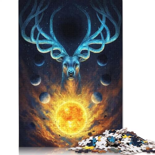 1500-teiliges Himmelspuzzle für Erwachsene, Puzzle für Erwachsene und Jugendliche, Lernspiel, 1500 Teile (85 x 57 cm) von GQmoney