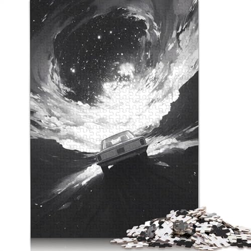 1500-teiliges Mystic Horizon-Puzzle für Erwachsene Teenager. Holzpuzzle für Erwachsene, Lernspiel, Herausforderungsspielzeug, 1500 Teile (85 x 57 cm) von GQmoney