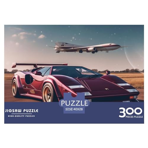 300 Teile Puzzles für Erwachsene, Klassische Super-Puzzle-Sets für Familien, Holzpuzzles, Brain Challenge Puzzle, 300 Teile (40 x 28 cm) von GQmoney