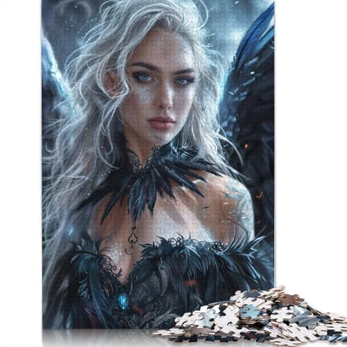 520-teiliges Bezauberndes EIS-Sukkubus-Puzzle für Erwachsene, Holzpuzzles für Erwachsene und Jugendliche ab 12 Jahren, 520 Teile (52 x 38 cm) von GQmoney