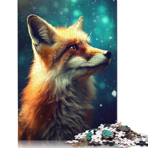 520-teiliges Fox Galaxy-Puzzle für Erwachsene, Puzzle für Erwachsene und Jugendliche, Lernspiel, 520 Teile (52 x 38 cm) von GQmoney