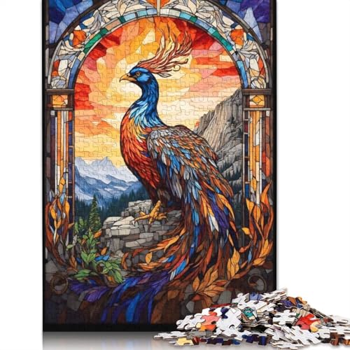 520-teiliges Puzzle, abstrakt, bunt, kreativ, quadratisch, Puzzle für Erwachsene und Holzpuzzle, Lernspielzeug, 520 Teile (52 x 38 cm) von GQmoney