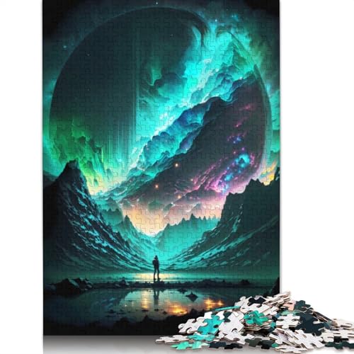 520-teiliges Puzzle „Galaktischer Reisender“ für Erwachsene, Puzzle, Puzzles für Erwachsene, Lernspielzeug, 520 Teile (52 x 38 cm) von GQmoney