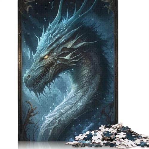 520-teiliges Seedrache-Puzzle für Erwachsene und Teenager, Puzzle für Erwachsene, Lernspiel für Erwachsene, 520 Teile (52 x 38 cm) von GQmoney