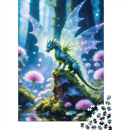 Art Dragon Puzzle Premium, 100% recycelte Pappe, 100% recycelter Karton, Puzzle für Kinder und Erwachsene ab 12 Jahren, 1000 Teile (38 x 26 cm) von GQmoney