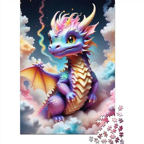 Art Dragon Puzzle Premium, 100% recycelte Pappe, 100% recycelter Karton, Puzzle für Kinder und Erwachsene ab 12 Jahren, 1000 Teile (38 x 26 cm) von GQmoney