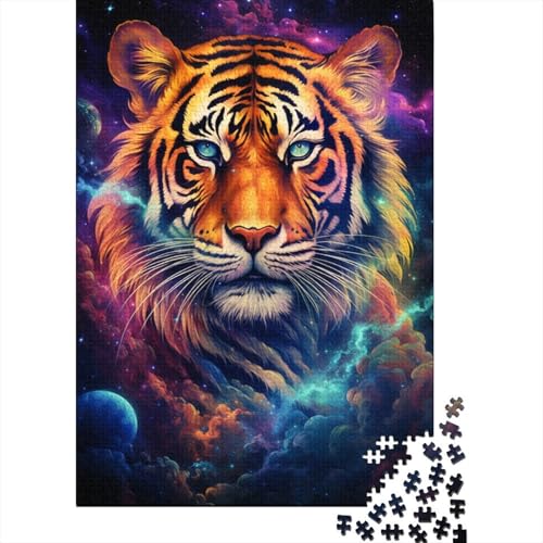 Art Tiger Puzzle Premium, 100% recycelte Pappe, 100% recycelter Karton, Puzzle für Kinder und Erwachsene ab 12 Jahren, 1000 Teile (38 x 26 cm) von GQmoney