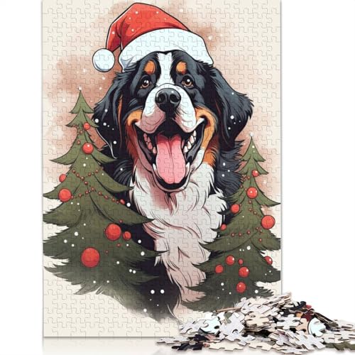 Berner Berg-Weihnachtspuzzle für Erwachsene und Kinder. Tolles Geschenk, Herausforderungsspielzeug, Lernspiele, Heimdekoration, ab 14 Jahren, 1500 Teile (85 x 57 cm) von GQmoney