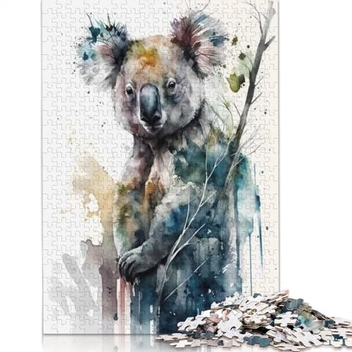 Betreffname> Puzzle 1000 Teile für Erwachsene, Papier, Lernspiel, Herausforderungsspielzeug, 1000 Teile (38 x 26 cm) von GQmoney