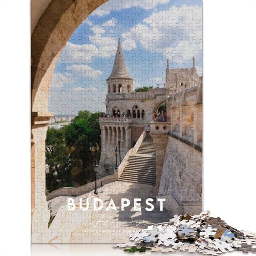 Budapest 1 Puzzle 1500 Teile für Erwachsene, kreative Spiele, Puzzlespiele für Erwachsene für Jungen oder Mädchen, 1500 Teile (85 x 57 cm) von GQmoney