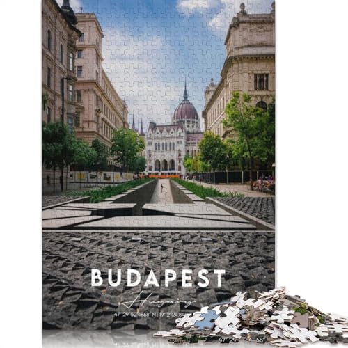 Budapest 2 Puzzles für Erwachsene ab 18 Jahren, Lernspiele, Puzzle für Erwachsene und Kinder, 1000 Teile (75 x 50 cm) von GQmoney