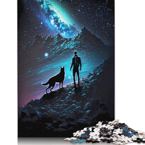 Celestial Companion Puzzles für Erwachsene, 1500 Teile, Holzpuzzles für Teenager, Geschenke, Lernspiel für Erwachsene und Teenager, 1500 Teile (85 x 57 cm) von GQmoney