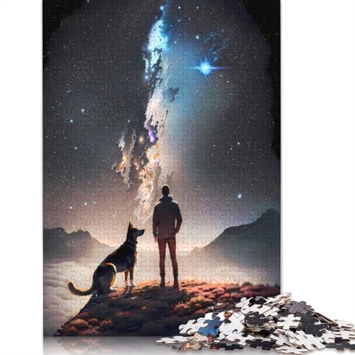 Celestial Pioneers Puzzle für Erwachsene, Lernspiel, Puzzle-Geschenke für Kinder ab 12 Jahren, 520 Teile (52 x 38 cm) von GQmoney