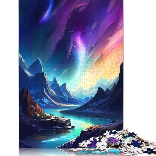 Celestial Symphony Galaxy Puzzles für Erwachsene ab 18 Jahren. Upe Lernspiele Puzzle für Erwachsene und Kinder, 1000 Teile (75 x 50 cm) von GQmoney