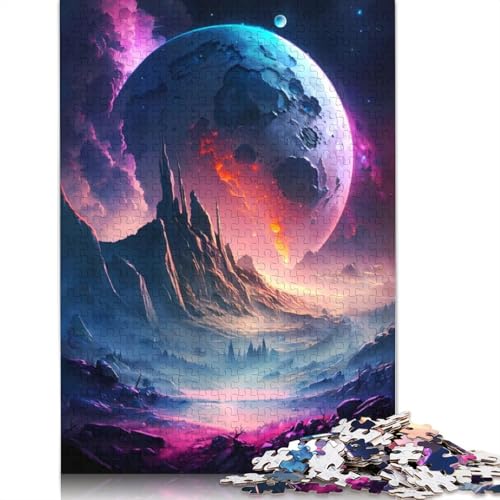 Celestial Treasures Puzzle für Erwachsene, 1500 Teile, 100% recycelte Holzplatte, Denkpuzzles für Erwachsene, für Jungen oder Mädchen, 1500 Teile (85 x 57 cm) von GQmoney