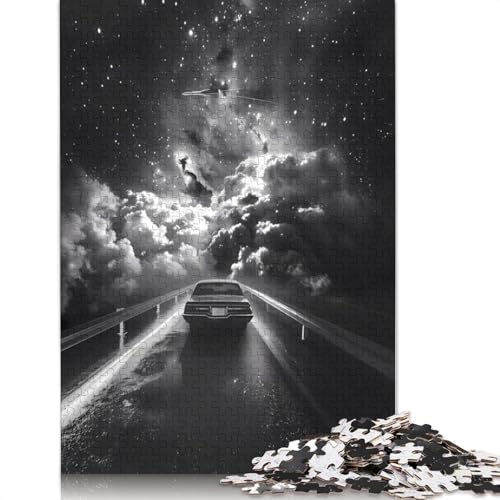 Cosmic Journey Puzzles 1500 Teile für Teenager-Geschenke, Holzpuzzle für Erwachsene und Teenager ab 12 Jahren, 1500 Teile (85 x 57 cm) von GQmoney