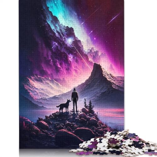 Cosmic Pathways Landschaftspuzzle für Erwachsene, Lernspiel, Puzzle-Geschenke für Kinder ab 12 Jahren, 520 Teile (52 x 38 cm) von GQmoney