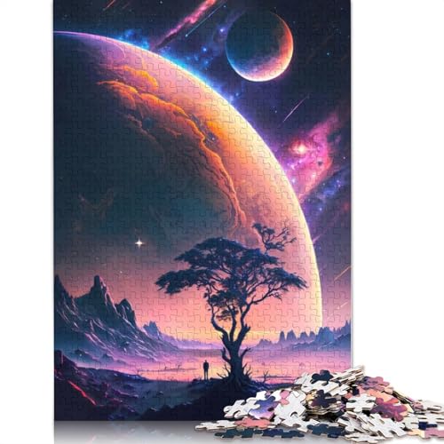 Cosmic Wanderlust Puzzle 1500 Teile für Erwachsene, kreative Spiele, Puzzlespiele für Erwachsene für Jungen oder Mädchen, 1500 Teile (85 x 57 cm) von GQmoney