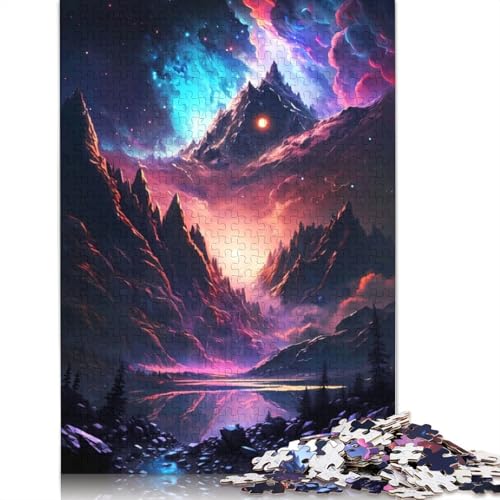 Cosmos Galaxy Valley Puzzles für Erwachsene ab 18 Jahren, Lernspiele, Puzzle für Erwachsene und Kinder, 520 Teile (52 x 38 cm) von GQmoney