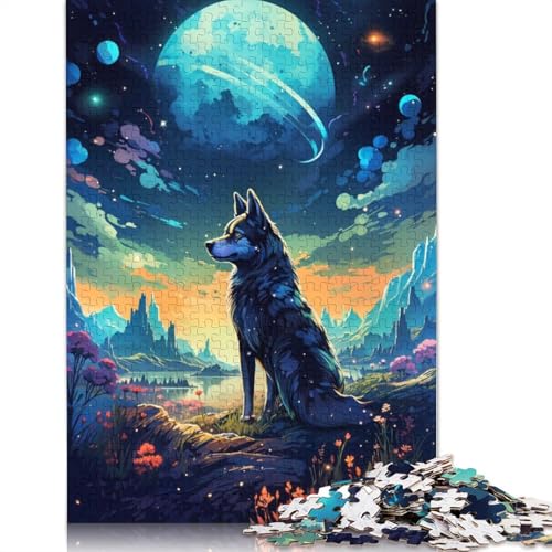 Cosmos Howl Sanctuary Puzzle für Erwachsene, Premium-Puzzle aus 100% recyceltem Brett, schwierige Puzzles für Kinder ab 12 Jahren, 520 Teile (52 x 38 cm) von GQmoney