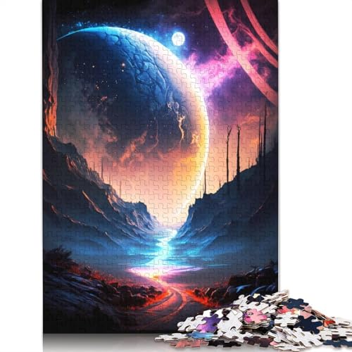 Der Pfad zur Galaxie, 1500 Puzzles für Erwachsene, Lernspiel, Puzzlespiele für Erwachsene, für Jungen oder Mädchen, 1500 Teile (85 x 57 cm) von GQmoney