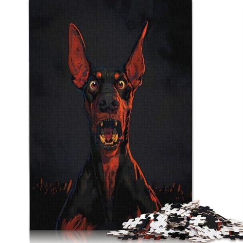 Dog 2 Puzzle für Erwachsene, Spielzeug, Lernspiel, schwierige Puzzles für Kinder ab 12 Jahren, 1500 Teile (85 x 57 cm) von GQmoney
