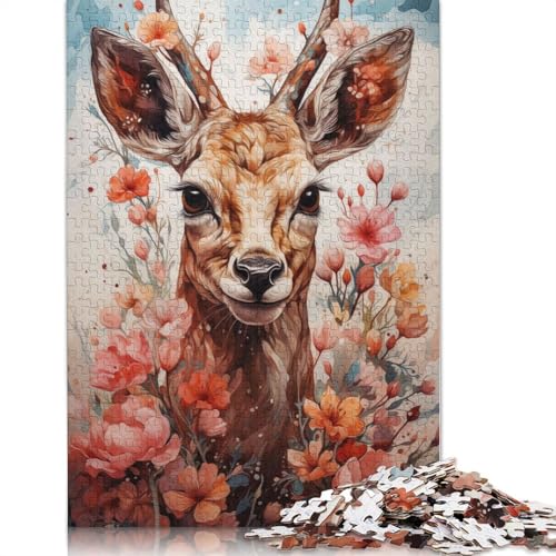 Elfin Puzzles für Erwachsene und Kinder. Unmögliches Herausforderungsspielzeug, Lernspiel, Heimdekoration für Erwachsene und Kinder ab 14 Jahren, 520 Teile (52 x 38 cm) von GQmoney