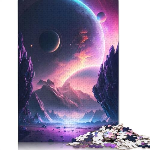 Enchanted Planetary 520 Puzzles für Erwachsene, freundliche Materialien, Coole Puzzles für Erwachsene für Jungen oder Mädchen, 520 Teile (52 x 38 cm) von GQmoney