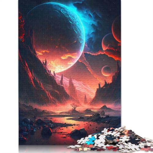 Fantasy Stellar Euphoria Puzzle für Erwachsene, Premium-Puzzle aus 100% recyceltem Brett, schwierige Puzzles für Kinder ab 12 Jahren, 520 Teile (52 x 38 cm) von GQmoney