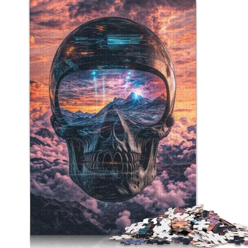 Galactic Reflection Puzzles 520 Teile für Teenager Geschenke Holzpuzzle Puzzle für Erwachsene Familienspaß Puzzles 520 Stück (52x38cm) von GQmoney