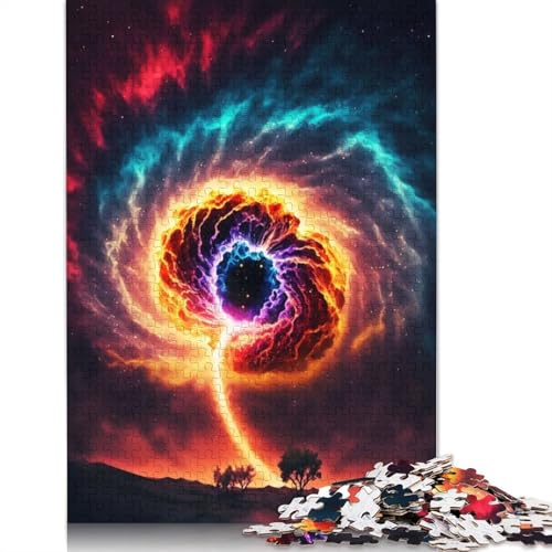 Galactic Storm 1000-teiliges Puzzle, Familienspaß für Erwachsene und anspruchsvolles Spiel, Spiele zum Stressabbau und einzigartige Geschenke, 1000 Teile (38 x 26 cm) von GQmoney