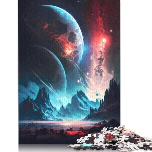 Galactic Universe Discover Puzzle für Erwachsene, 520 Teile, lustige Denksportaufgaben für Kinder ab 12 Jahren, 520 Teile (52 x 38 cm) von GQmoney