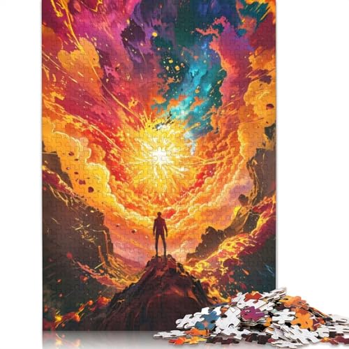 Galaktisches Erwachen-Puzzle für Erwachsene und Jugendliche, 520 Teile, Puzzle für Erwachsene, Lernspiel, Herausforderungsspielzeug, 520 Teile (52 x 38 cm) von GQmoney