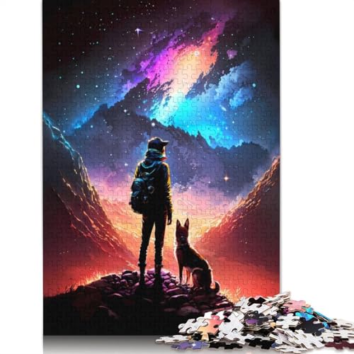 Galaxy Cosmos Explorer Puzzles, farbenfrohe und Coole Puzzles für Kinder ab 12 Jahren, 1500 Teile (85 x 57 cm) von GQmoney