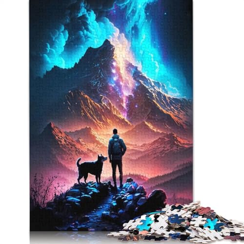 Galaxy Mountain Explorers Puzzle für Erwachsene, Lernspiel, Puzzle-Geschenke für Kinder ab 12 Jahren, 520 Teile (52 x 38 cm) von GQmoney