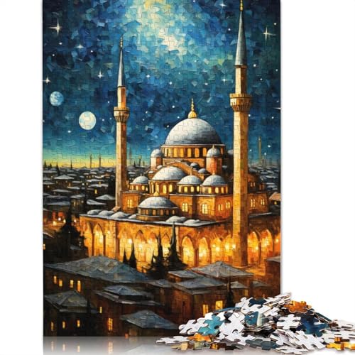 Hagia Sophia Puzzle für Erwachsene, Premium-Puzzle aus 100% recyceltem Brett, schwierige Puzzles für Kinder ab 12 Jahren, 520 Teile (52 x 38 cm) von GQmoney