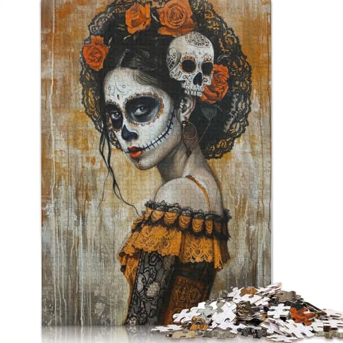 Halloween XIX Puzzle für Teenager, 1000 Teile, Puzzle, Denksportaufgaben für Erwachsene, 1000 Teile (75 x 50 cm) von GQmoney