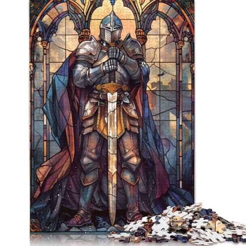 Holy Warrior Puzzles 1500 Teile Holzpuzzles Puzzle für Erwachsene und Jugendliche für Erwachsene und Jugendliche ab 12 Jahren 1500 Teile (85 x 57 cm) von GQmoney