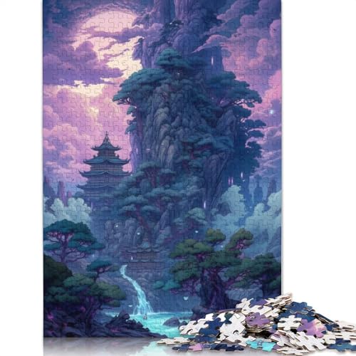 House On The Rock 1000-teiliges Puzzle für Erwachsene, Spielzeug, Denkspiel, Lernspiel für Erwachsene, Stressabbau, Heimdekoration, 1000 Teile (75 x 50 cm) von GQmoney