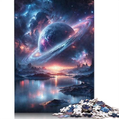 Interstellares Traumlandschafts-Puzzle für Erwachsene und Jugendliche, 1500 Teile, Puzzles für Erwachsene, Puzzles, Heimdekoration, Puzzlespielzeug, 1500 Teile (85 x 57 cm) von GQmoney
