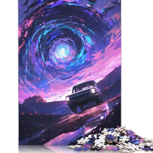Into The Vortex Puzzles 520 Teile für Teenager Geschenke Holzpuzzle für Erwachsene und Teenager ab 12 Jahren 520pcs (52x38cm) von GQmoney