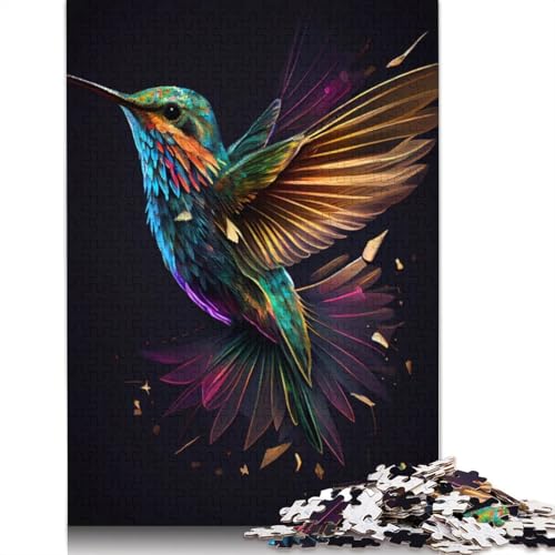 Kolibri-Vogel, 520 Puzzles für Erwachsene, Lernspiel, Puzzlespiele für Erwachsene für Jungen oder Mädchen, 520 Teile (52 x 38 cm) von GQmoney