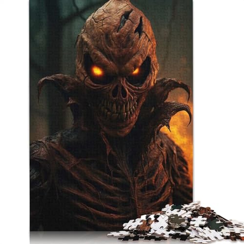 Kürbis-Inferno, 1000-teiliges Papierpuzzle für Erwachsene, Puzzle, Lernspiel, Herausforderungsspielzeug, 1000 Teile (38 x 26 cm) von GQmoney